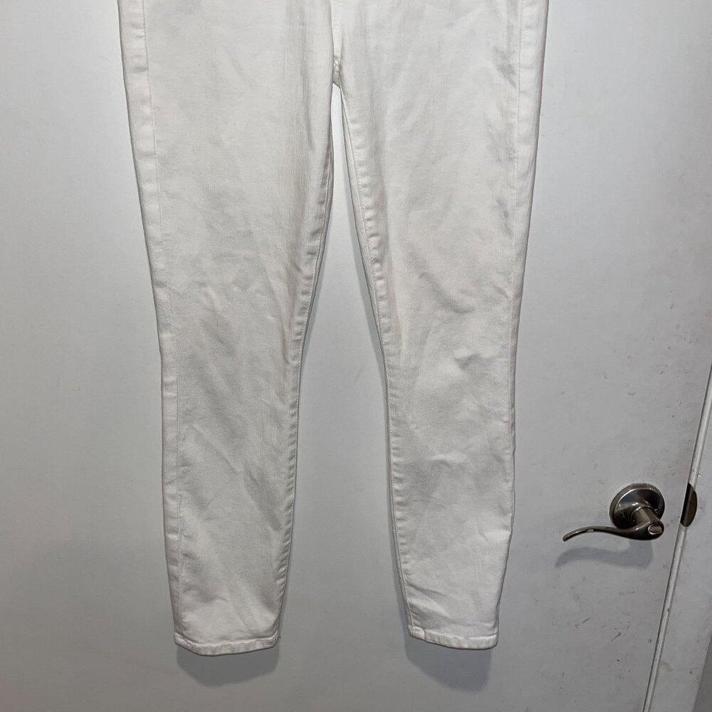 Mother The Looker Crop Jeans White Sz 35 Womens - Picture 4 of 13